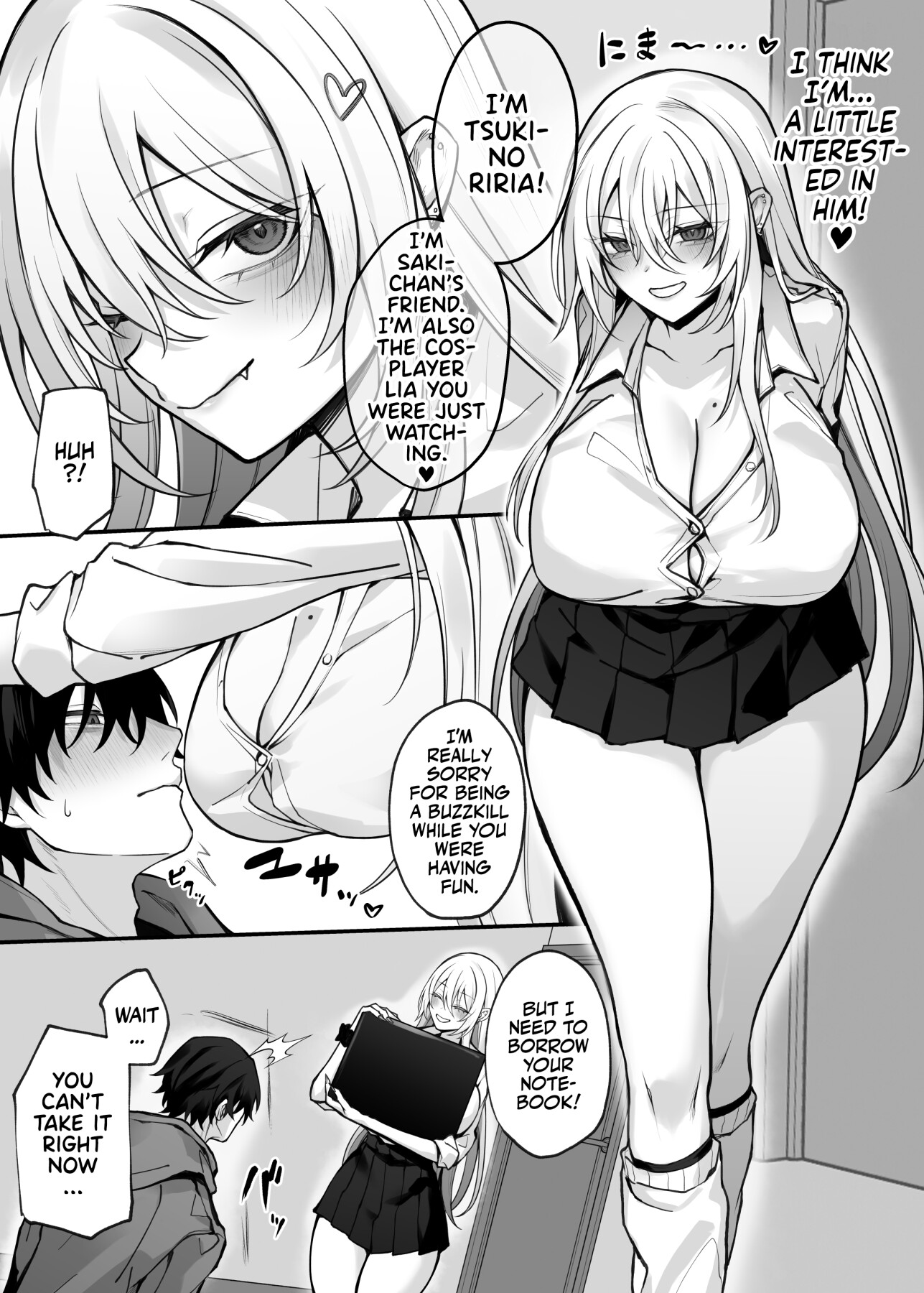 Hentai Manga Comic-My Little Sister's Friend was my G-Cup Cosplayer Oshi!-Read-5